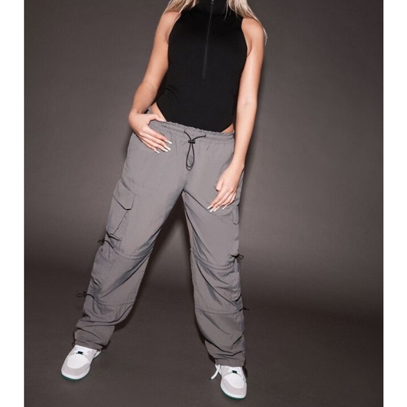 “Garage Power B.DY” zip up bodysuit; black; size XS; NWOT - Picture 2 of 11